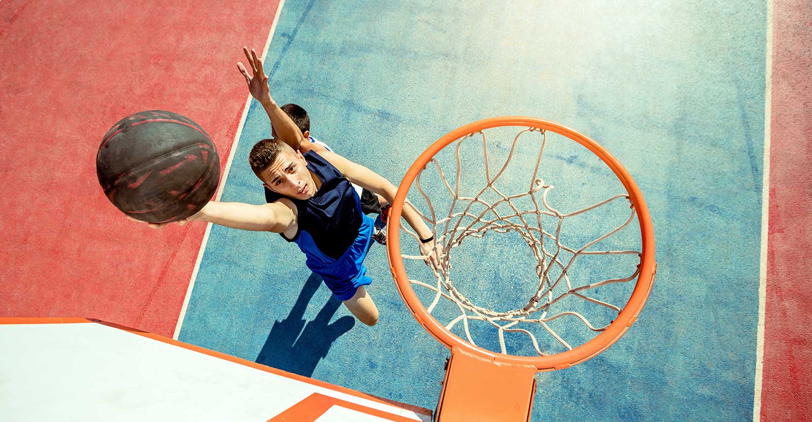 Sports physical therapy The Woodlands- basketball player returning to sport